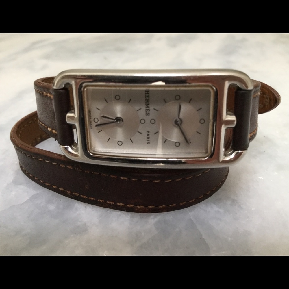 HERMÈS Ladies Stainless Steel Cape Cod Watch